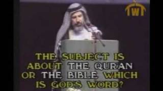 Ahmad Deedat vs Anis Shorrosh Debate Quran or the Bible Q and A Session 20 of 28 [upl. by Shurlock655]