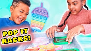 POP IT Life Hack Make Popsicles [upl. by Aimet]