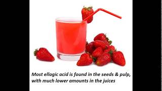 Ellagic Acid  Sources Occurance and Benefits [upl. by Gusty670]