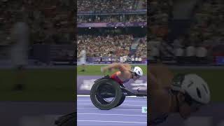 Romanchuk Dominates 5000m T54 Final [upl. by Eerised]