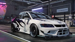 Need for Speed Heat Mitsubishi Lancer Evolution 9 Gameplay [upl. by Adnesor924]