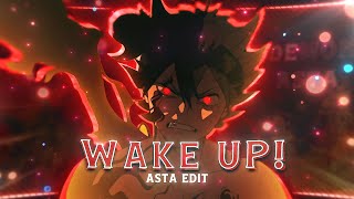 ASTA TURNS DEMON😈🔥  WAKE UP EditAMV [upl. by Tingey]