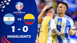 Argentina vs Colombia 10 Highlights amp Goals  FINAL  Copa América 2024™ [upl. by Valtin393]