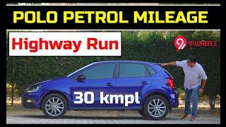 30 kmpl from the Volkswagen Polo TSI Petrol  VW Polo 10 TSI Petrol Manual Fuel Economy Mileage [upl. by Mcquoid579]