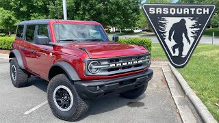 2024 Ford Bronco Big Bend Sasquatch POV Start Up Test Drive Walkaround and Review [upl. by Desmund416]