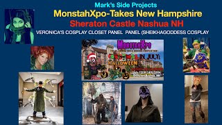 Veronicas Cosplay Closet PANEL AT MONSTAHXPO TAKES NH MARKS SIDE PROJECTS HD [upl. by Arutek]