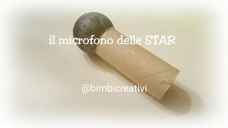 Come fare un MICROFONO GIOCATTOLO  Bimbi Creativi  77 [upl. by Swehttam]