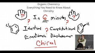 Chirality Summary Organic Chemistry in 6 minutes [upl. by Day]