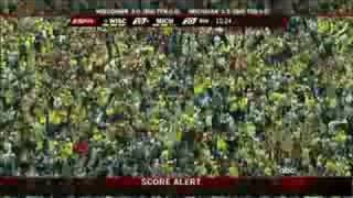 HD 2008 Michigan highlights v Wisconsin [upl. by Foskett]