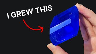 Growing A Beautiful Copper Sulfate Crystal [upl. by Isaiah870]