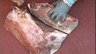 Beef Hindquarter Silverside Salmon Cut bonelessflv [upl. by Poler817]