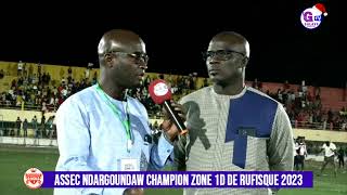 LA GRANDE FINALE DE LA ZONE 1D DE RUFISQUE ASC CASTORS VS ASSEC NDARGOUNDAW [upl. by Lillis]