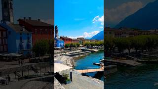 Ticino Switzerland 🇨🇭 voyage switzerland ascona locarno landscape [upl. by Ahsenahs]