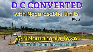 D C Converted Plots for sale in Nelamangala Town 9845266226 [upl. by Natasha]