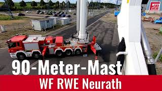 90MeterMast der WF Kraftwerk Neurath [upl. by Hcnarb]