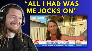 American Reacts to Aussiest Interview Ever What a legend [upl. by Aleta]