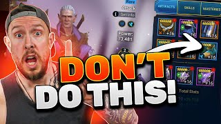 10 Huge Mistakes EVERY Raid Player Should Avoid Wish We Knew Sooner [upl. by Catha264]