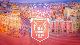 2018 EU LCS Summer Finals are heading to Madrid [upl. by Notgnilra251]