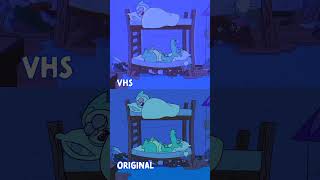 TOOTH VHS vs Original Animation Meme boyanddragon shorts [upl. by Reppep]