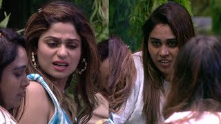 Bigg Boss 15 promo Afsana Khan demands a kiss from Shamita Shetty [upl. by Aketahs]