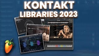 BEST KONTAKT LIBRARIES FOR DRILL IN 2023 dark kontakt banks [upl. by Ylim]