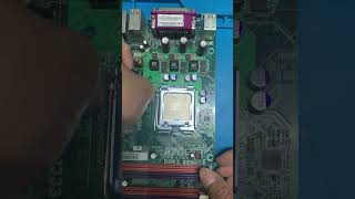 CPU installation intel E5700 shorts [upl. by Ecnarepmet]