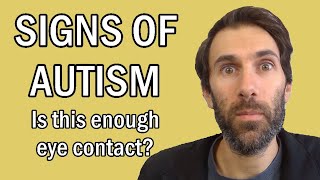 7 Signs of Autism in Men DSM5 Symptoms of AutismAspergers in High Functioning Autistic Adults [upl. by Putscher]