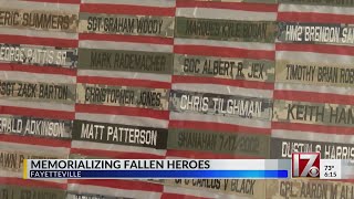 Memorializing fallen heroes [upl. by Wardle]