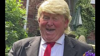 Schooner Comedy  Trump Backs friend Boris [upl. by Notrem]