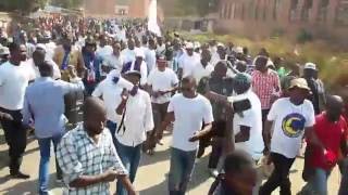 Lubumbashi violence policière face à la détermination de la population [upl. by Ailegave756]