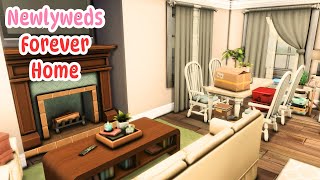 Small FAMILY Home  Sims 4 Speed Build [upl. by Adall]