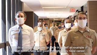 NMFP Corpsmen Reaffirm their Pledge on the Hospital Corps 122nd Birthday [upl. by Layla316]