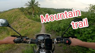 Yamaha XTZ 125  Mountain Trail Philippines South Mindanao [upl. by Adnorhs975]