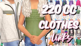 The Sims 4  MAXIS MATCH KIDS CLOTHES COLLECTION 🌺  over 200 cc items  Links [upl. by Christina]