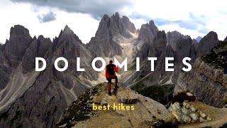 5 Best Hikes in the Dolomites Italy 🇮🇹 Road Trip [upl. by Lisbeth]