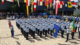 Electro Technical Officers of Batch Number 21 Graduation Ceremony National Anthem Salute Part 1 [upl. by Wayland]