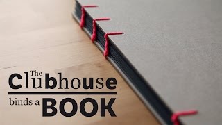 How to bind a book  The Clubhouse gets crafty [upl. by Eliathan]