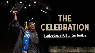 Purdue Global Fall 2024 Graduation [upl. by Emiolhs762]