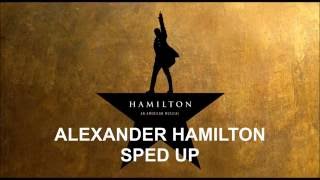 Non Stop Sped Up  Hamilton [upl. by Hsetih474]