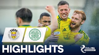 St Mirren 03 Celtic  McGregor Leads Bhoys To Comfortable Win  William Hill Premiership [upl. by Aicram513]