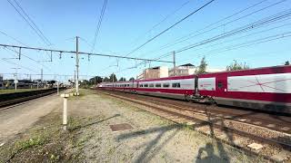 Thalys PBA 4534 als EUR 9309 te Schaarbeek [upl. by Adnahcal]