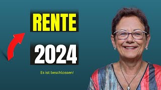 MEHR Rente ab 1 Juli 2024  Jetzt steht die Anpassung fest [upl. by Coit]