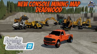 NEW Console Mining Map Deadwood in Farming Simulator 22 fs22 farmingsimulator22 simulator [upl. by Polik153]