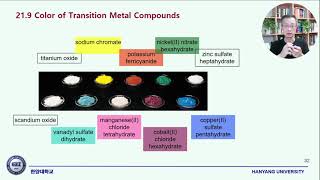 SDG 일반화학 제21장 제3강 Crystal Field Theory [upl. by Ynnam]