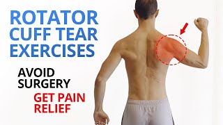 3 Keys to Rehab a Rotator Cuff Tear amp AVOID Surgery UNIQUE EXERCISES [upl. by Steady]