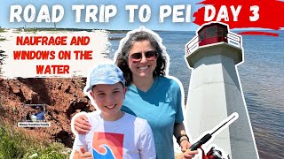 Naufrage Beach amp Montague Delights  PEI Family Vlog Day 3 [upl. by Schnell]