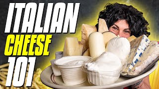 Italian CHEESE Explained The Different Types and How to Use Them [upl. by Crooks]