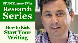 How to Kick Start Your Writing for UWA Honours and Masters Students [upl. by Annahsal582]