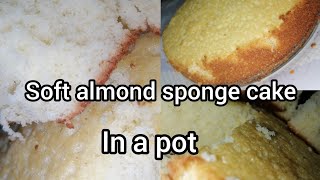 How to make easy soft almond cake [upl. by Morrissey]