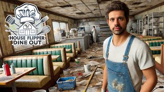 Converting A Family House Into A Restaurant  House Flipper Dine Out [upl. by Aliuqaj]